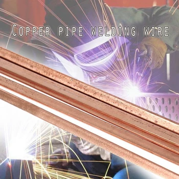 Flat Copper Welding Rod Low Temperature Copper Welding Rod for Iron Welding Brazing Wire Repairing Welding Rods 5/10/20pcs
Flat Copper Welding Rod Low Temperature Copper Welding Rod for Iron Welding Brazing Wire Repairing Welding Rods 5/10/20pcs