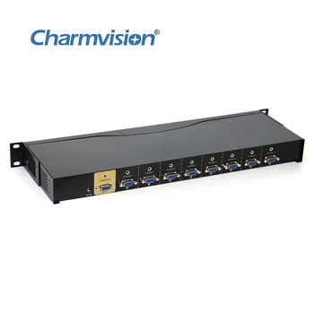 Charmvision VA801R 8 ports VGA Audio multi computer switcher VGA 3.5mm Audio simultaneously control Switcher with remote control
Charmvision VA801R 8 ports VGA Audio multi computer switcher VGA 3.5mm Audio simultaneously control Switcher with remote control