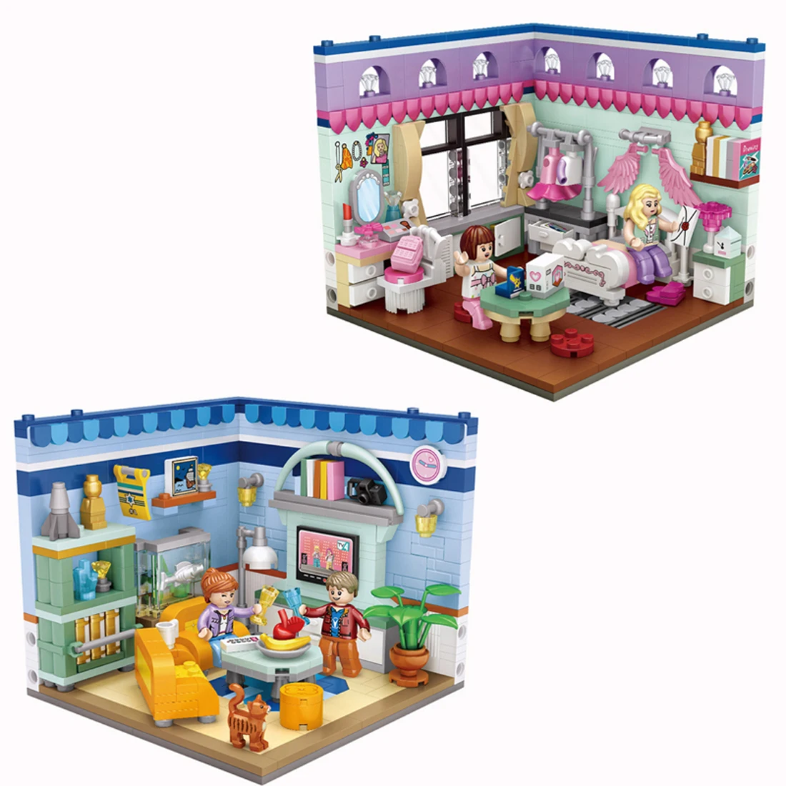 hot lepining architecture city Street view figures house Girls living room mini micro diamond blocks model bricks toys for gift
hot lepining architecture city Street view figures house Girls living room mini micro diamond blocks model bricks toys for gift
