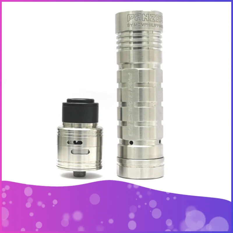PANZER Mechanical Mod Kit 18650 battery e-cigarette kit Mech Mod Vaporizer and Panzer RDA Atomizer
PANZER Mechanical Mod Kit 18650 battery e-cigarette kit Mech Mod Vaporizer and Panzer RDA Atomizer