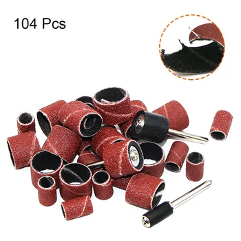 104 pcs/set Sandpaper Rings Set Sand Circle Grinding Head Polisher for Sandpaper Grinding Accessories Abrasive Tool 
104 pcs/set Sandpaper Rings Set Sand Circle Grinding Head Polisher for Sandpaper Grinding Accessories Abrasive Tool