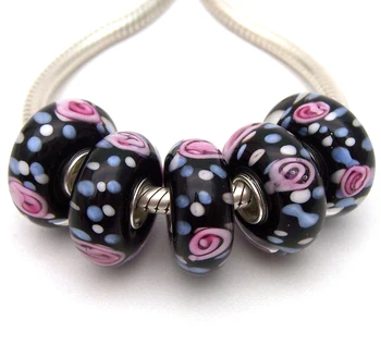 XHYG182 5X 100% Authenticity S925 Sterling Silver Beads Murano Glass beads Fit European Charms Bracelet diy jewelry Lampwork
XHYG182 5X 100% Authenticity S925 Sterling Silver Beads Murano Glass beads Fit European Charms Bracelet diy jewelry Lampwork