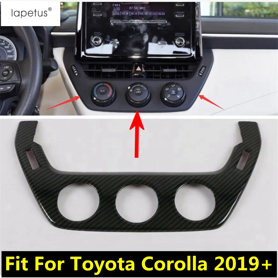 Dashboard Air AC Knob Navigation GPS Control Panel Decoration Cover Trim For Toyota Corolla E210 2019 -2023 Interior Accessories
Dashboard Air AC Knob Navigation GPS Control Panel Decoration Cover Trim For Toyota Corolla E210 2019 -2023 Interior Accessories