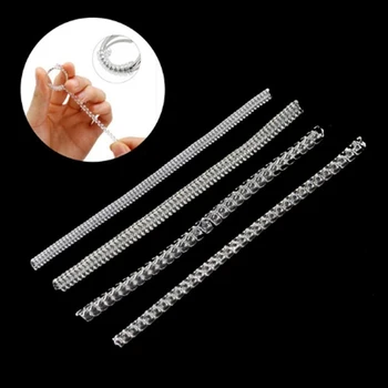 12pcs Practical Ring Size Adjuster Guard Tightener Reducer Spring DIY Durable Invisible Resizing Tools Spiral Design Accessories
12pcs Practical Ring Size Adjuster Guard Tightener Reducer Spring DIY Durable Invisible Resizing Tools Spiral Design Accessories