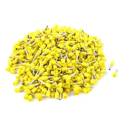 1000pcs E2508 Wire Crimp Connector Insulated Ferrule Pin Cord Terminal AWG14
1000pcs E2508 Wire Crimp Connector Insulated Ferrule Pin Cord Terminal AWG14