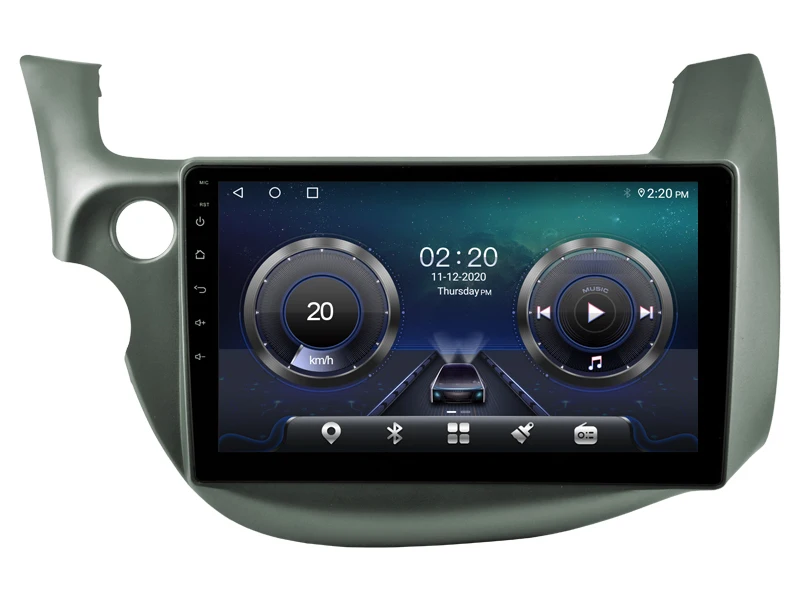 Автомагнитола AVGOTOP Android 11 для Honda FIT JAZZ 2009-2013 LHD навигация Carplay Wi-Fi GPS мультимедийный