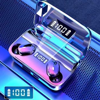 Portable 5.0 Bluetooth Headset Mini Sports Headset HiFi Bilateral Stereo Noise Cancelling Earplugs Oversized Battery Charge Box
Portable 5.0 Bluetooth Headset Mini Sports Headset HiFi Bilateral Stereo Noise Cancelling Earplugs Oversized Battery Charge Box