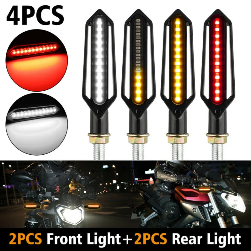 Universal Motorcycle ABS Front/Rear Turn Signal Light Indicator Blinker Lamp Super Bright Motorcycle Light car accessories
Universal Motorcycle ABS Front/Rear Turn Signal Light Indicator Blinker Lamp Super Bright Motorcycle Light car accessories