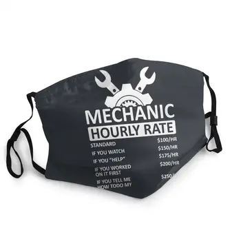 Mechanic Hourly Rate Reusable Mouth Face Mask Print Car Fix Engineer Dustproof Protection Mask Respirator Muffle
Mechanic Hourly Rate Reusable Mouth Face Mask Print Car Fix Engineer Dustproof Protection Mask Respirator Muffle