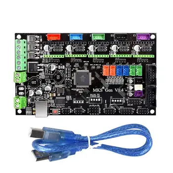 Bigtreetech 3D Printer Parts Mks Gen V1.4 Motherboard Mega 2560 Ramps 1.4 Control Board Compatible A4988/Drv8825/Tmc2100/T 
Bigtreetech 3D Printer Parts Mks Gen V1.4 Motherboard Mega 2560 Ramps 1.4 Control Board Compatible A4988/Drv8825/Tmc2100/T
