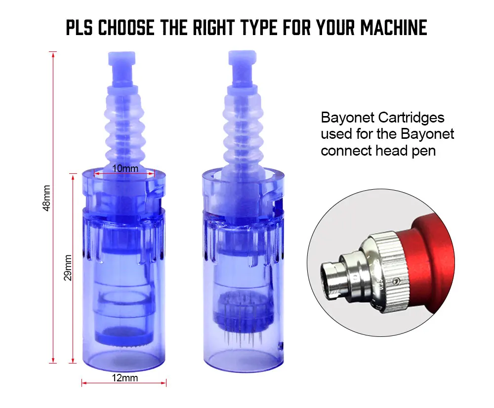 Tattoo Needle Cartridge For Dr pen A6 Nano/9 pin/12 pin/36 pin/42 pin Micro Needle Replacement Head Derma Pen Tattoo Tip 
Tattoo Needle Cartridge For Dr pen A6 Nano/9 pin/12 pin/36 pin/42 pin Micro Needle Replacement Head Derma Pen Tattoo Tip