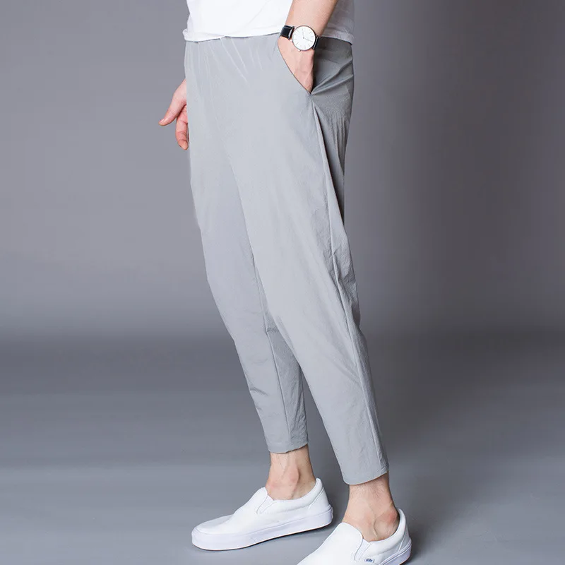 New Style Slim Fit Pants Hong Kong Style Korean-style Comfortable Fashion Thin Sports Casual Capri Pants Sub-Men's in
New Style Slim Fit Pants Hong Kong Style Korean-style Comfortable Fashion Thin Sports Casual Capri Pants Sub-Men's in