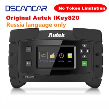 Original Autek IKey820 OBD2 Car Key Programmer No Token Limitation Russia language only 
Original Autek IKey820 OBD2 Car Key Programmer No Token Limitation Russia language only