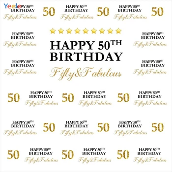 Yeele Personalized Customized 50th Birthday Portrait Party Photography Backgrounds Photographic Backdrops Props For Photo Studio
Yeele Personalized Customized 50th Birthday Portrait Party Photography Backgrounds Photographic Backdrops Props For Photo Studio