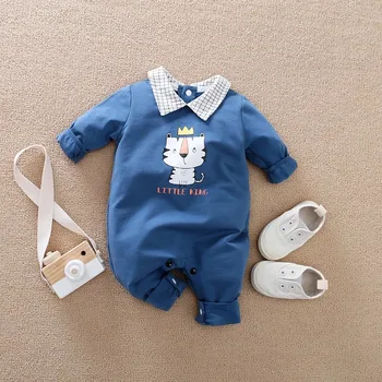 Baby Boys Long Sleeve knit Romper cartoon tiger Jumpsuit baptism pageant dress church Outfits infant onesie toddler clothes 
Baby Boys Long Sleeve knit Romper cartoon tiger Jumpsuit baptism pageant dress church Outfits infant onesie toddler clothes