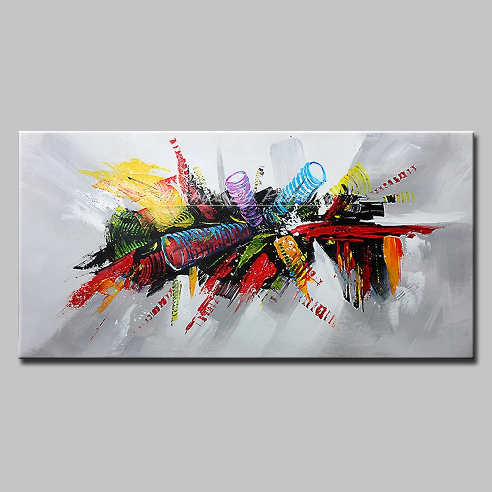 Arthyx Painting Hand Painted Abatract Oil Paintings On Canvas Modern Pop Art Poster Wall Picture For Living Room Home Decoration
Arthyx Painting Hand Painted Abatract Oil Paintings On Canvas Modern Pop Art Poster Wall Picture For Living Room Home Decoration