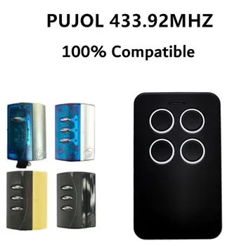 PUJOL rolling code 433MHz garage door remote control compatible with PUJOL MARTE, P215, TWIN, VARIO garage control opener
PUJOL rolling code 433MHz garage door remote control compatible with PUJOL MARTE, P215, TWIN, VARIO garage control opener