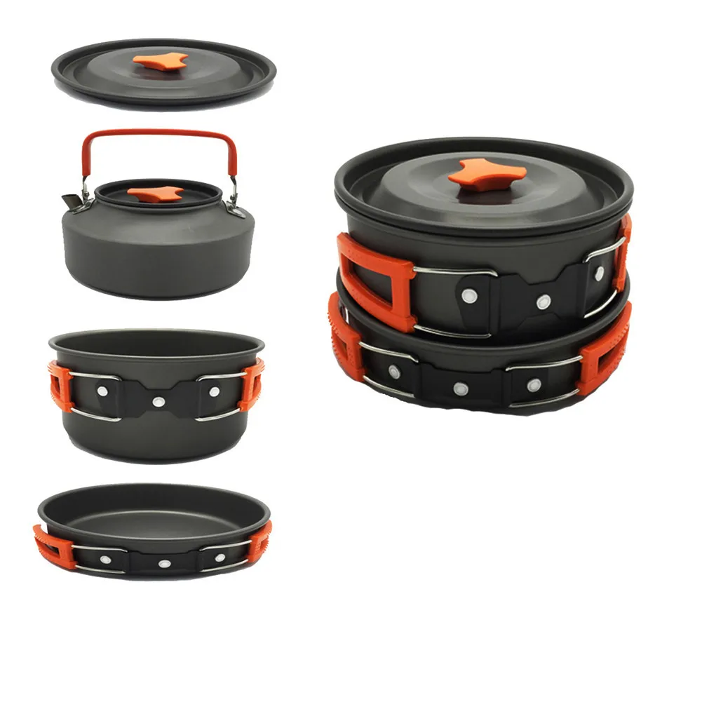 New Style Camping Cookware Outdoor Set Camping Tableware Cooking Set Travel Tableware Cutlery Utensils Hiking Picnic Kitchen Set
New Style Camping Cookware Outdoor Set Camping Tableware Cooking Set Travel Tableware Cutlery Utensils Hiking Picnic Kitchen Set
