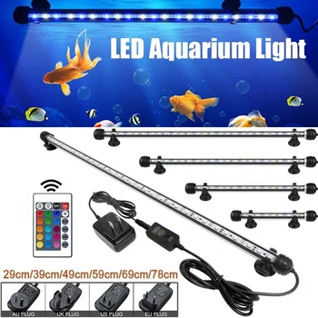 19/29/39/49/59/69cm LED Fish Tank Submersible Lights RGB Remote Control Waterproof Aquarium Air Bubble Light US/AU/UK/EU Plug
19/29/39/49/59/69cm LED Fish Tank Submersible Lights RGB Remote Control Waterproof Aquarium Air Bubble Light US/AU/UK/EU Plug