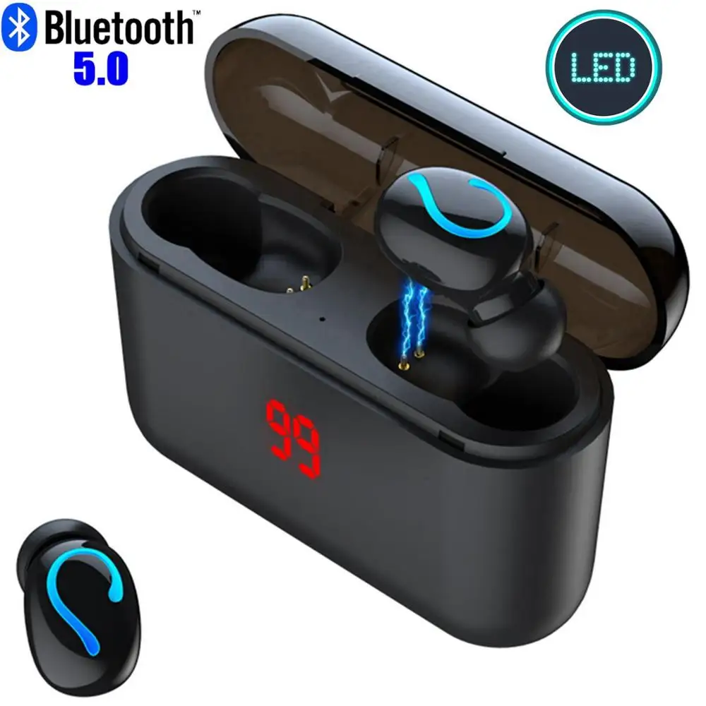 Q32 Pro Bluetooth 5.0 Earphones LED Display Wireless Bluetooth Headset TWS True Wireless Headphone Sport Bluetooth Earphone
Q32 Pro Bluetooth 5.0 Earphones LED Display Wireless Bluetooth Headset TWS True Wireless Headphone Sport Bluetooth Earphone