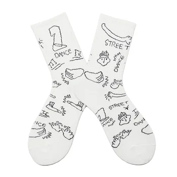 Graffiti Men Sock Crew Cartoon Men's Socks Standard Unisex White Casual Funny Sox Adult Cotton Classic Soft Autumn Winter Sokken
Graffiti Men Sock Crew Cartoon Men's Socks Standard Unisex White Casual Funny Sox Adult Cotton Classic Soft Autumn Winter Sokken