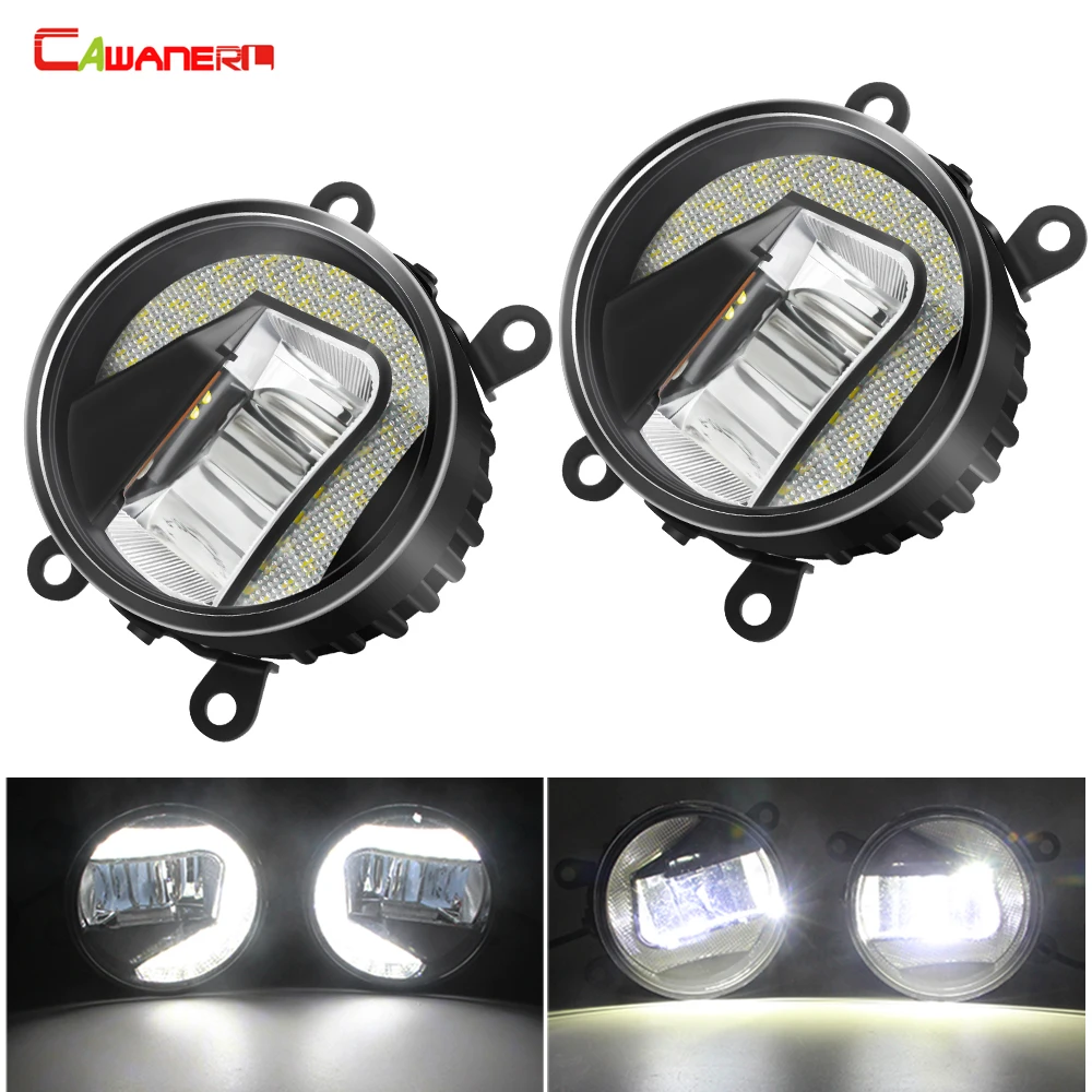 2in1 Fog Light Assembly Car LED Daytime Running For Opel Corsa Zafira Signum Astra Vectra Meriva Movano Tigra TwinTop | Автомобили и