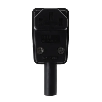 90 Degree Angled IEC 320 C13 Female Plug AC 10A 250V Power Cord Cable Connector DXAC
90 Degree Angled IEC 320 C13 Female Plug AC 10A 250V Power Cord Cable Connector DXAC