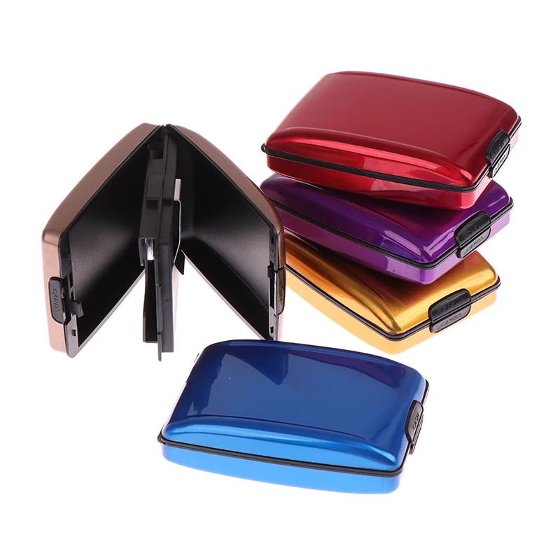 1 шт. алюминиевый защитный чехол для кредитных карт | Багаж и сумки