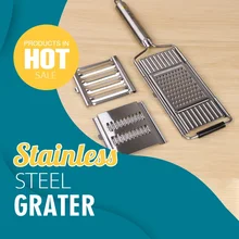 NEW TY Multi-purpose Vegetable Slicer Stainless Steel Grater Cutter Shredders Fruit Potato Peeler Carrot Grater Kitchen
NEW TY Multi-purpose Vegetable Slicer Stainless Steel Grater Cutter Shredders Fruit Potato Peeler Carrot Grater Kitchen