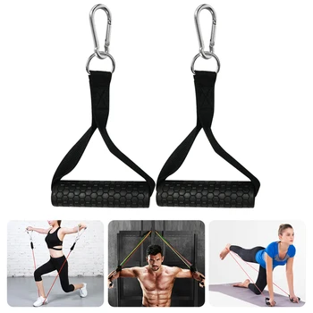 2pcs Elastic Resistance Band Handles Muscle Strength Training Exercise Sports Pull Rope with Carabiners Yoga Pilates Workout Gym
2pcs Elastic Resistance Band Handles Muscle Strength Training Exercise Sports Pull Rope with Carabiners Yoga Pilates Workout Gym