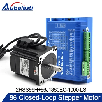 JMC 2 Phase Stepper Servo Motor 2HSS86H and 86J1880EC-1000-LS Closed loop Stepper Motor 2.2Nm Hybrid Servo
JMC 2 Phase Stepper Servo Motor 2HSS86H and 86J1880EC-1000-LS Closed loop Stepper Motor 2.2Nm Hybrid Servo