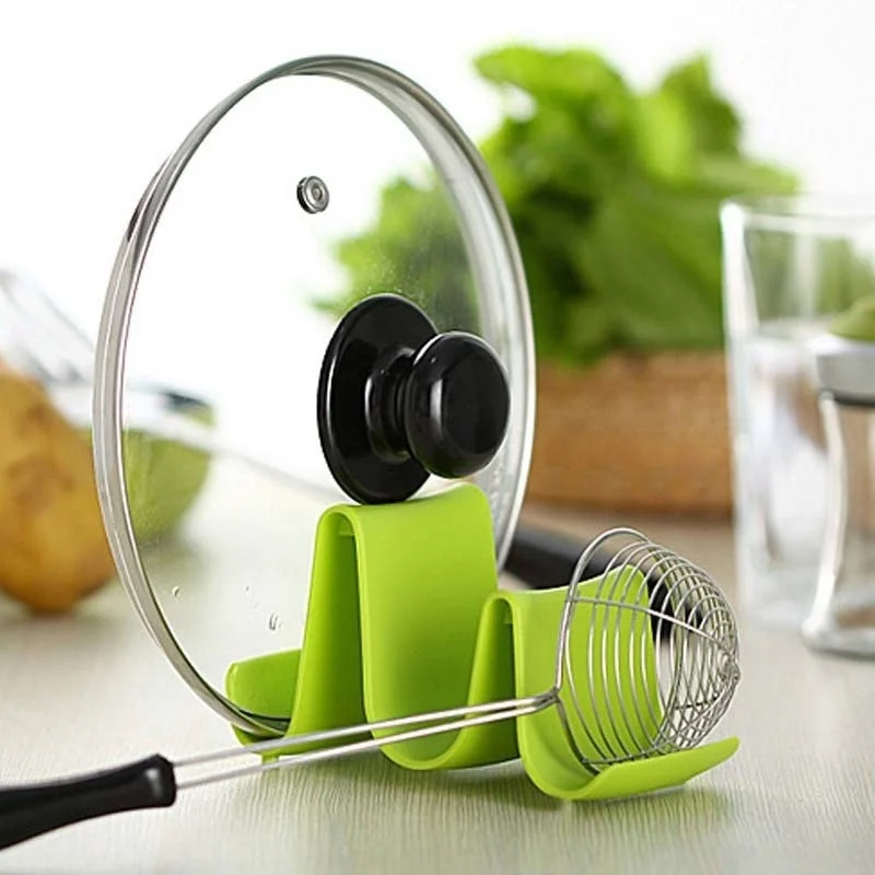 Plastic Kitchen Wave Shape Pot Pan Cover Lid Shell Stand Holder Racks Ladle Spoon Storage Rack Cooking Tools
Plastic Kitchen Wave Shape Pot Pan Cover Lid Shell Stand Holder Racks Ladle Spoon Storage Rack Cooking Tools