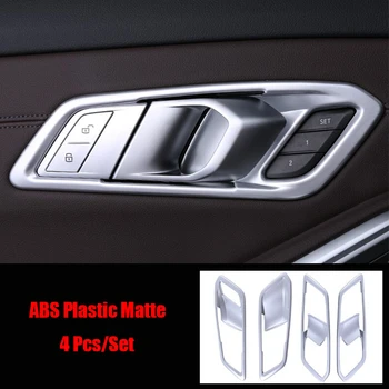 For BMW 3 Series G20 2019 2020 ABS Matte/Carbon fibre Car inner door Bowl protector frame cover trim Car accessories styling
For BMW 3 Series G20 2019 2020 ABS Matte/Carbon fibre Car inner door Bowl protector frame cover trim Car accessories styling