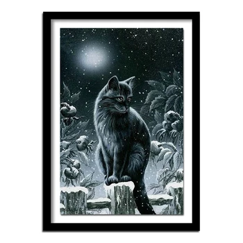5D DIY Diamond Embroidery Night Forest Moon Black Cat Diamond Painting Cross Stitch Full Drill Decoration BK449
5D DIY Diamond Embroidery Night Forest Moon Black Cat Diamond Painting Cross Stitch Full Drill Decoration BK449