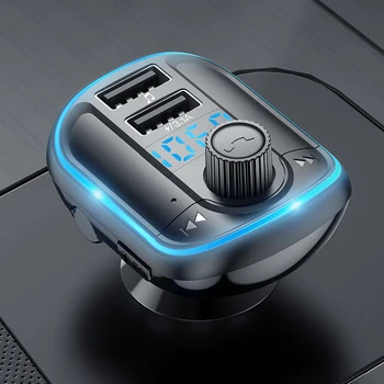 Car Fm Transmitter Wireless Bluetooth Stereo Dual Usb U Disk Tf Card Reader Mp3 Player Audio Blue Flash Light Vehicle Charger
Car Fm Transmitter Wireless Bluetooth Stereo Dual Usb U Disk Tf Card Reader Mp3 Player Audio Blue Flash Light Vehicle Charger