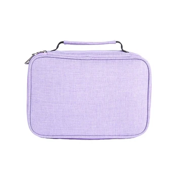 Pouch Large Capacity Student Solid Pencil Case Zipper With Handle Multifunctional Pen 72 Slots Jewelry Organizer Holder
Pouch Large Capacity Student Solid Pencil Case Zipper With Handle Multifunctional Pen 72 Slots Jewelry Organizer Holder