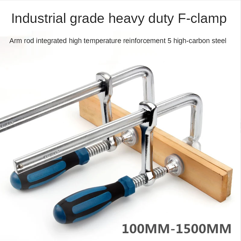 High Carbon Steel 1Pcs F clamps for Woodworking Heavy Duty Metal Material Wood Clamp F Type Fixture Clamps
High Carbon Steel 1Pcs F clamps for Woodworking Heavy Duty Metal Material Wood Clamp F Type Fixture Clamps