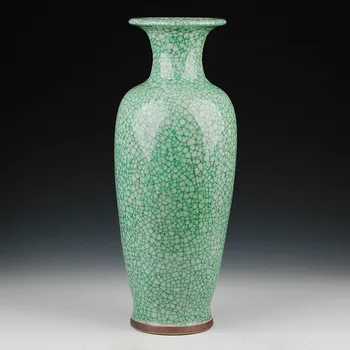 TRADITIONAL CHINESE ICE CRACK GLAZE JUN PORCELAIN FLOWER VASE HOME OFFICE DECORATION TALL VASE
TRADITIONAL CHINESE ICE CRACK GLAZE JUN PORCELAIN FLOWER VASE HOME OFFICE DECORATION TALL VASE