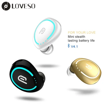 LOVESO i8 Mini Bluetooth 4.1 Earphones Wireless Sports Bass Stereo Headsets with Microphone For iPhone Xiaomi Huawei Samsung LG
LOVESO i8 Mini Bluetooth 4.1 Earphones Wireless Sports Bass Stereo Headsets with Microphone For iPhone Xiaomi Huawei Samsung LG