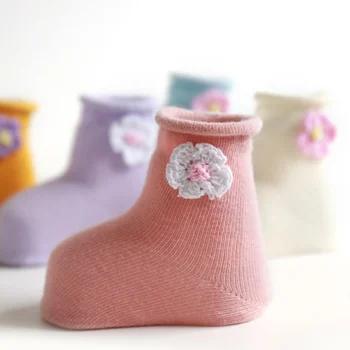 High Brand Socks for Baby 3D Embroidery Cartoon Flower Newborn Baby Socks Winter Warm Thick Infant Girls Boys Socks for Babies
High Brand Socks for Baby 3D Embroidery Cartoon Flower Newborn Baby Socks Winter Warm Thick Infant Girls Boys Socks for Babies