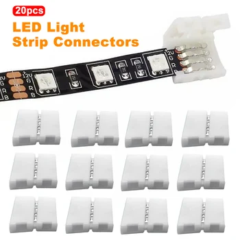 LED Light Strip Connectors Solderless Adapter LED Light Strip Connectors SMD 5050 Gapless Office Home
LED Light Strip Connectors Solderless Adapter LED Light Strip Connectors SMD 5050 Gapless Office Home