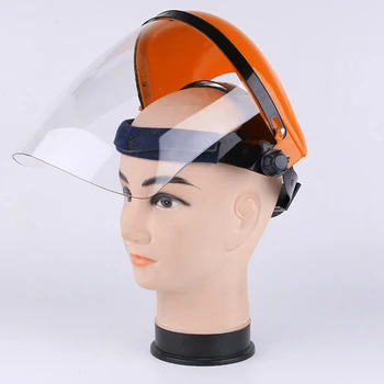 Safety Clear Lens Protective Full Face Film Cover Adjustable Shield Plastic Anti-fog Anti-saliva Faceshield Easy Wearing Shield
Safety Clear Lens Protective Full Face Film Cover Adjustable Shield Plastic Anti-fog Anti-saliva Faceshield Easy Wearing Shield