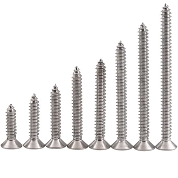 10-100pcs Stainless steel cross recessed countersunk head tapping screws Wood screw M1 M1.2 M1.4 M1.7 M2 M2.3 M2.6 M3 M4 M5 M6
10-100pcs Stainless steel cross recessed countersunk head tapping screws Wood screw M1 M1.2 M1.4 M1.7 M2 M2.3 M2.6 M3 M4 M5 M6
