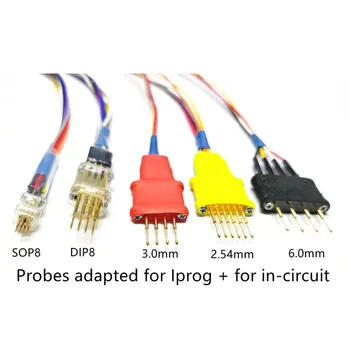 Newest Probe Adapters for in-circuit ECU Cables Works For Iprog 5 Probes Without Soldering For XPROG Iprog+
Newest Probe Adapters for in-circuit ECU Cables Works For Iprog 5 Probes Without Soldering For XPROG Iprog+