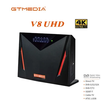 GTMEDIA V8 UHD Satellite TV Receiver DVB-S/S2/S2X+T/T2/Cable/ATSC-C/ISDBT Combo TV BOX Spain/Brazil/Russia Set Top Box
GTMEDIA V8 UHD Satellite TV Receiver DVB-S/S2/S2X+T/T2/Cable/ATSC-C/ISDBT Combo TV BOX Spain/Brazil/Russia Set Top Box