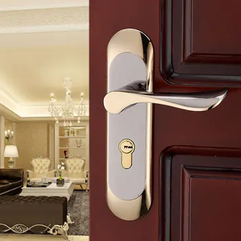 Gold stainless steel door lock household door handles for interior Door Locks Indoor bedroom locks door lock
Gold stainless steel door lock household door handles for interior Door Locks Indoor bedroom locks door lock