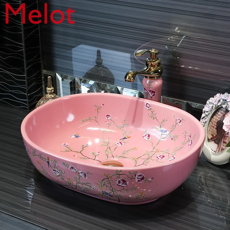 Table Basin Oval Table Wash Basin Wash Basin Ceramic Wash Basin Bathroom Wash Basin Art Basin Household
Table Basin Oval Table Wash Basin Wash Basin Ceramic Wash Basin Bathroom Wash Basin Art Basin Household