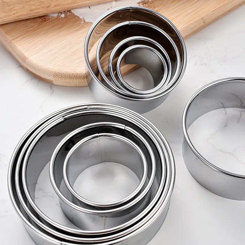 11Pcs/Set Round Cake Mousse Ring Stainless Steel Cookie Biscuit Mold Kitchen Pastry Dumplings Cutter DIY Cooking Baking Tools
11Pcs/Set Round Cake Mousse Ring Stainless Steel Cookie Biscuit Mold Kitchen Pastry Dumplings Cutter DIY Cooking Baking Tools