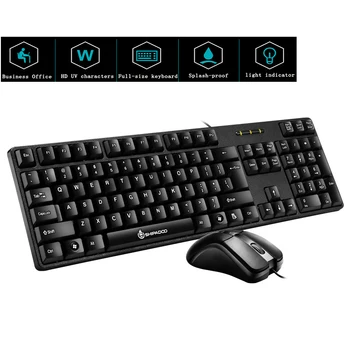 Business Office Wired Keyboard English 104 Keys Home Keyboards Laptop Desktop Gaming Keyboard teclado mecanico Simple Key Caps
Business Office Wired Keyboard English 104 Keys Home Keyboards Laptop Desktop Gaming Keyboard teclado mecanico Simple Key Caps