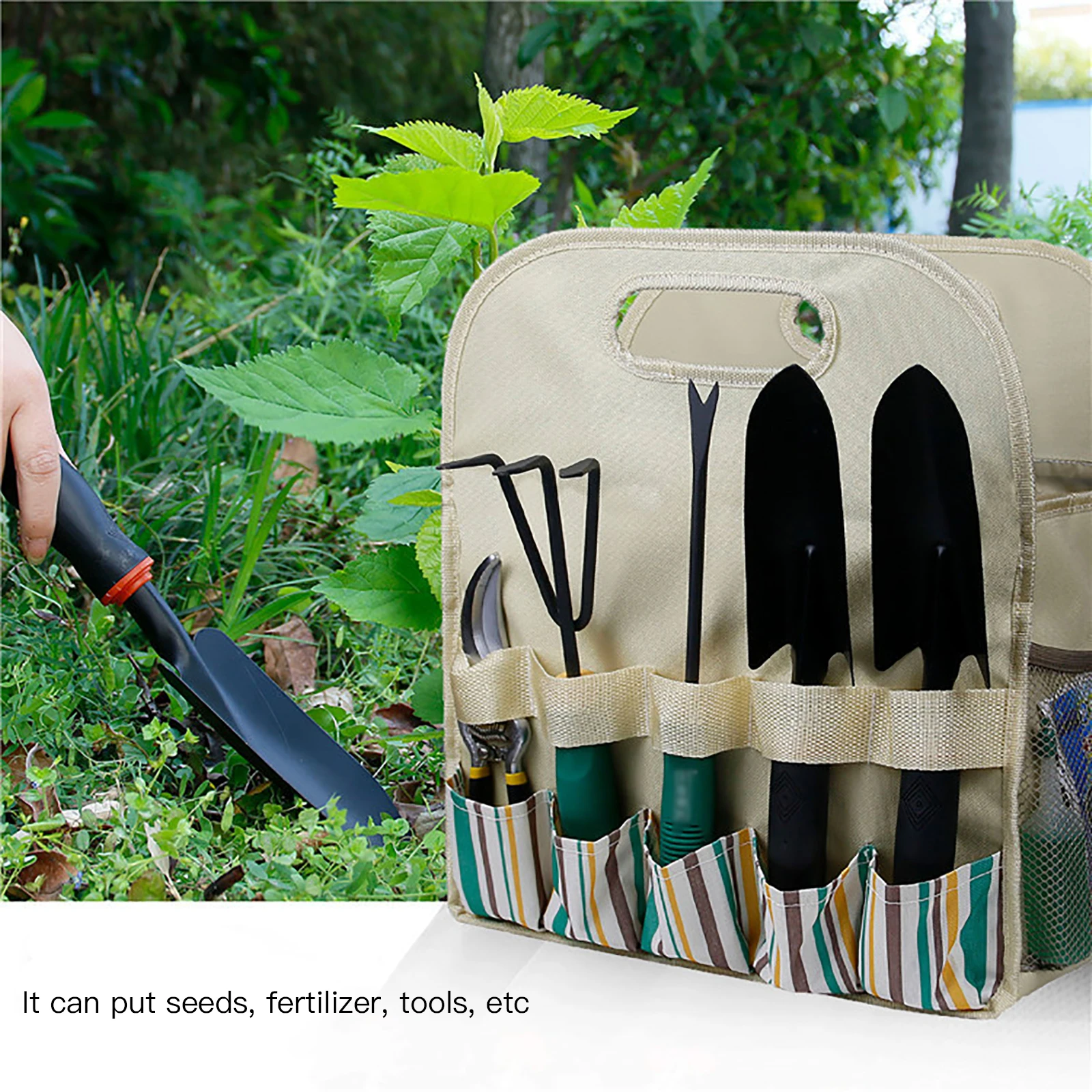 Garden Tool Bag Organizer Multifunctional Portable Tool Storage Oxford Wall Hanging Storage Bags Pockets For Home Garden
Garden Tool Bag Organizer Multifunctional Portable Tool Storage Oxford Wall Hanging Storage Bags Pockets For Home Garden